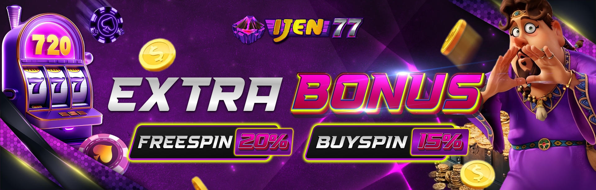 IJEN77 BONUS SPIN	