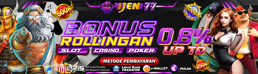 BONUS ROLLINGAN SLOT & CASINO UP TO 0.8%